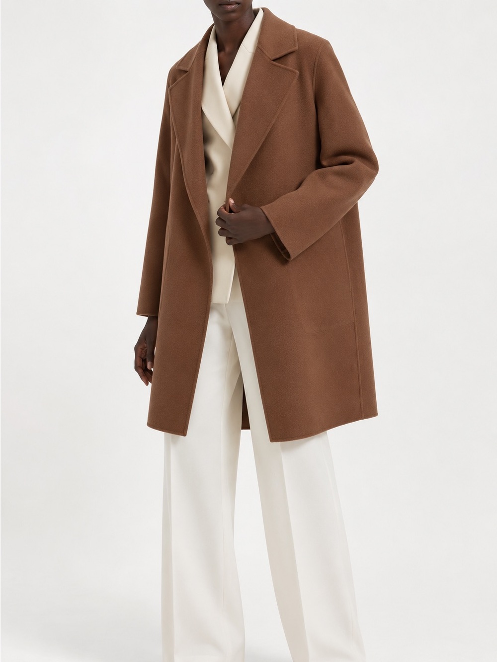Wool-Cashmere Boy Coat from Theory - Picture 2 of 8